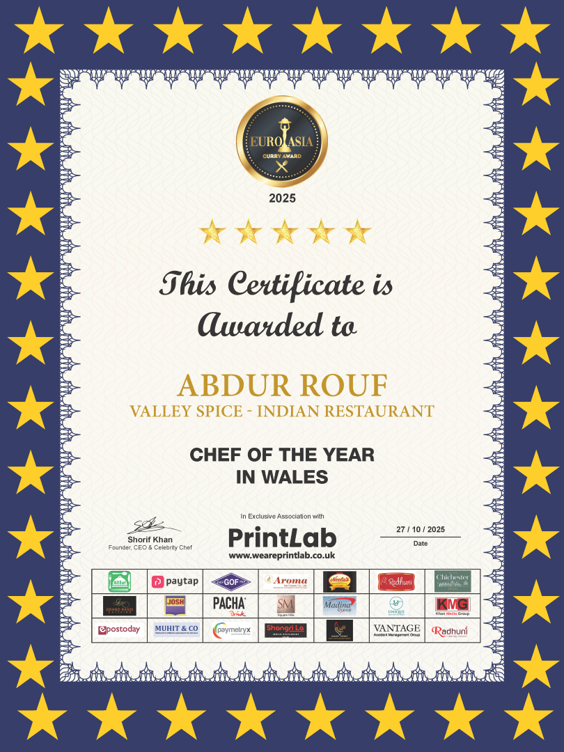 Chef of the year Abdur Rouf (Large)